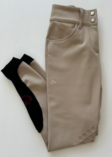 CAVALLERIA TOSCANA LADIES BREECHES, TAN - IT 40/US 8