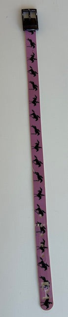 C4 Children's Belt - Purple Horses