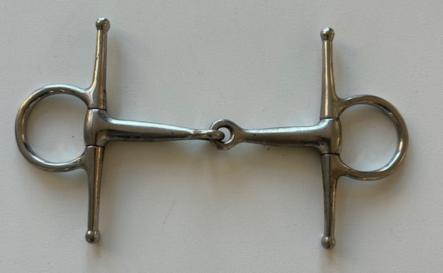 Jointed Snaffle Full Cheek - 4.5"