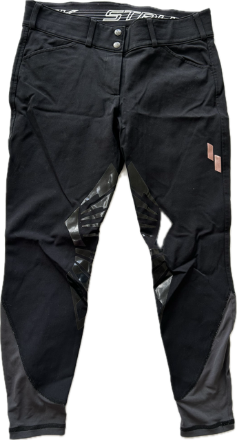 Struck 50 series Black Breeches, Ladies' 30