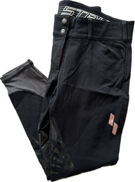 Struck 50 series Black Breeches, Ladies' 30