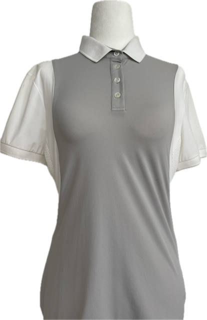 Cavalleria Toscana Net Stretch Polo - Large - New