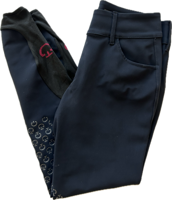 CAVALLERIA TOSCANA LADIES' BREECHES, NAVY - IT 44/US 12