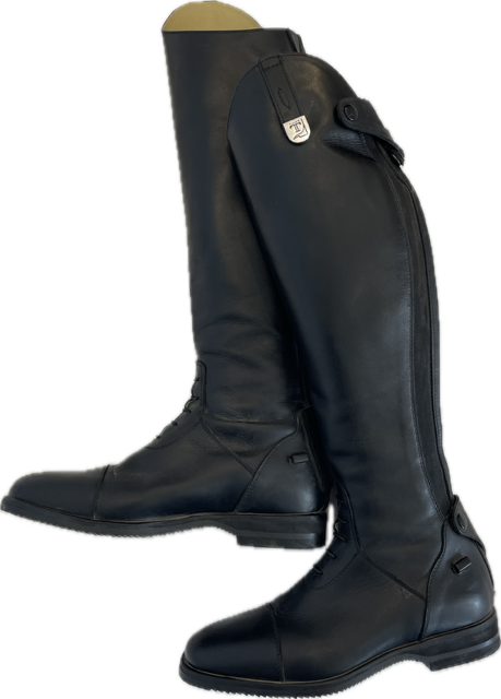 Tucci “Galileo” Tall Boots with Laces - 39 (8 US) Med Regular