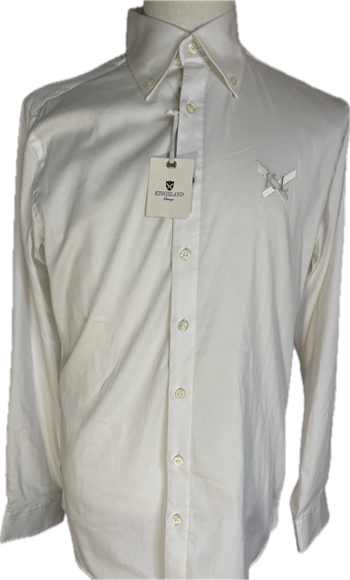 Kingsland Classic Show Shirt Long Sleeve for Men - Large - New!