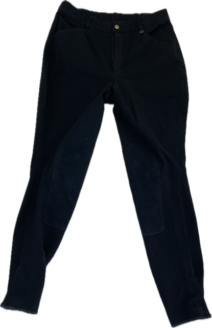 Ovation Men's Front Zip 4-Pocket Knee Patch Breeches 32L