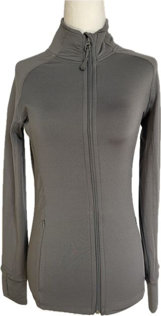 DIHP Grey Zip Fleece - Woman XS