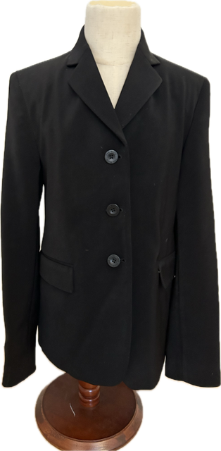 Elite Black Show Coat - Child 14R