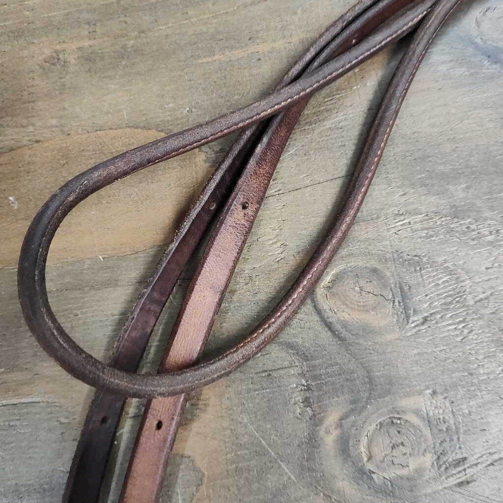 Thin rolled competition reins