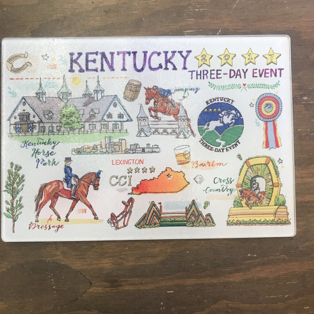 Cutting board- Kentucky 3 day event