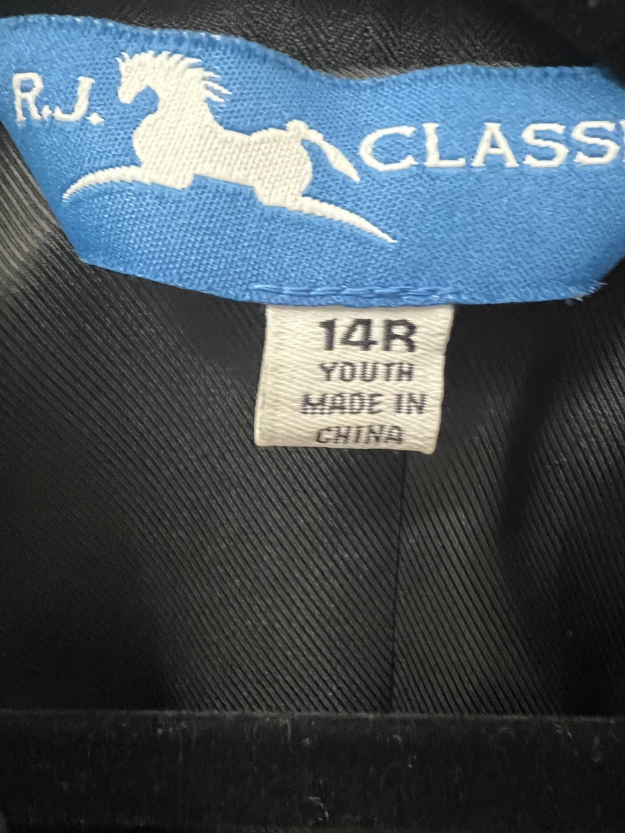 Rj classics Hampton blue label show coat size 14R
