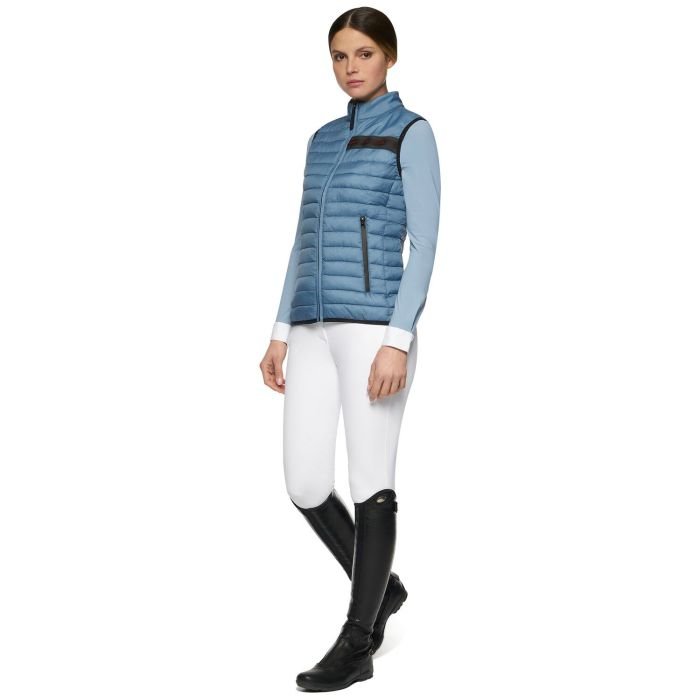 Cavalleria Toscana Red Stripe Quilted Vest - XS - New!