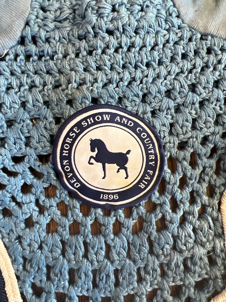 Gently used ear bonnet from the Devon horse show