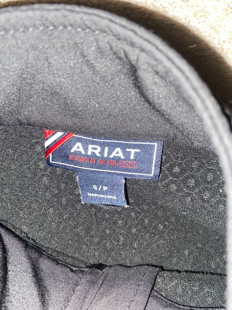 Small black Ariat soft shell jacket
