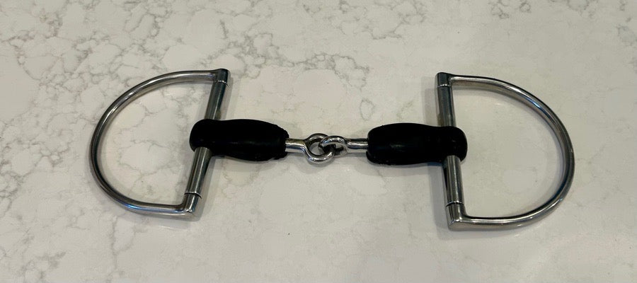 5” Rubber Snaffle