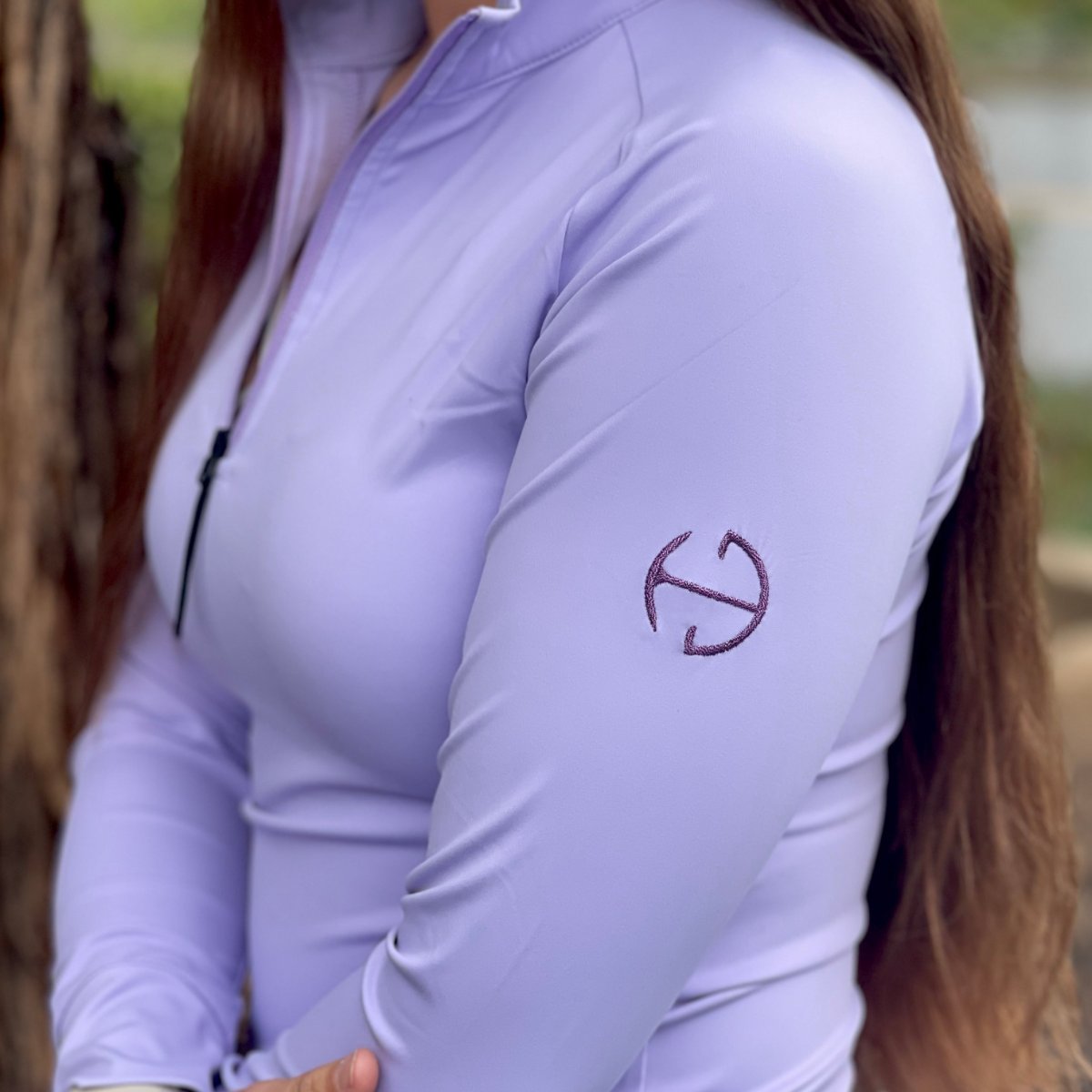 Jaqueline Long Sleeved LILAC  Everyday Schooling Top