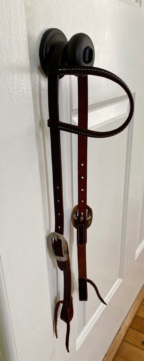 Soft leather headstall